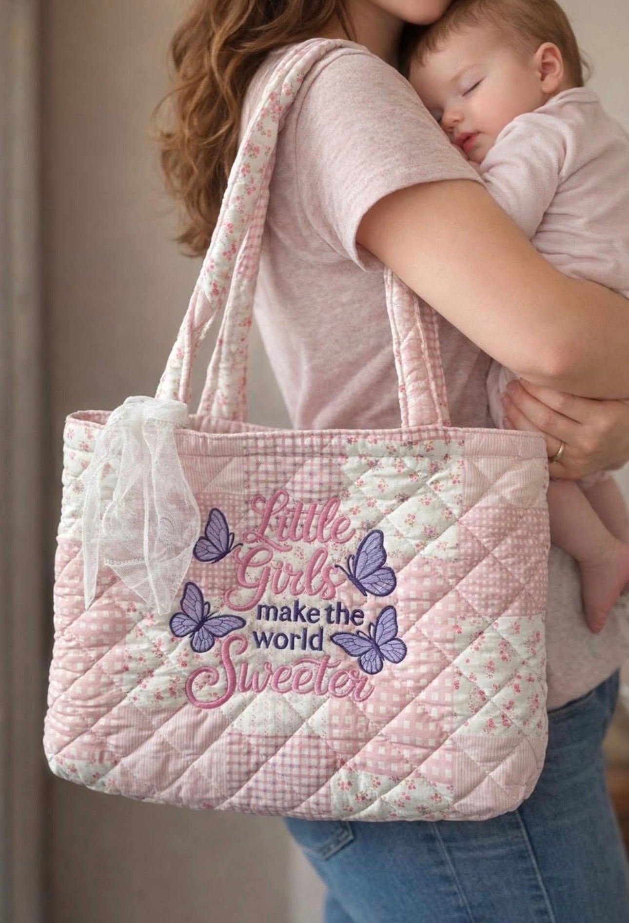 BEAUTIFUL CARRYING BAG... EMBROIDERY