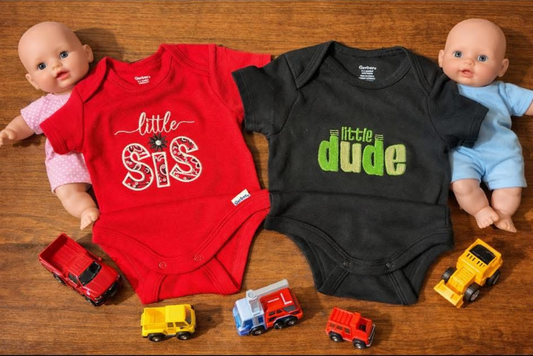 BABY ONESIES... EMBROIDERY