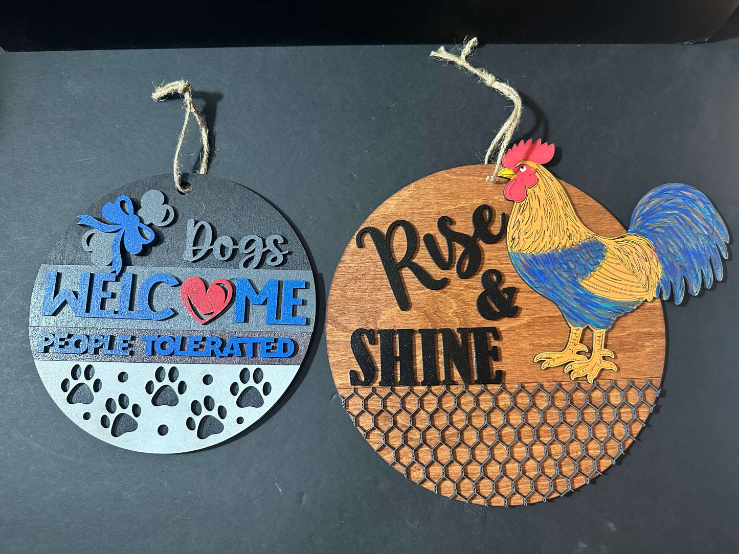 HOME DECOR DOOR SIGNS... CRAFTS