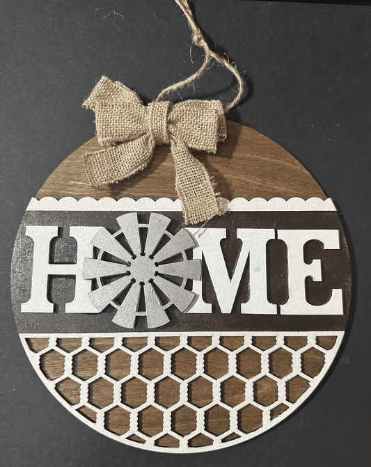 HOME, WINDMILL, DOOR DEDCOR... CRAFTS