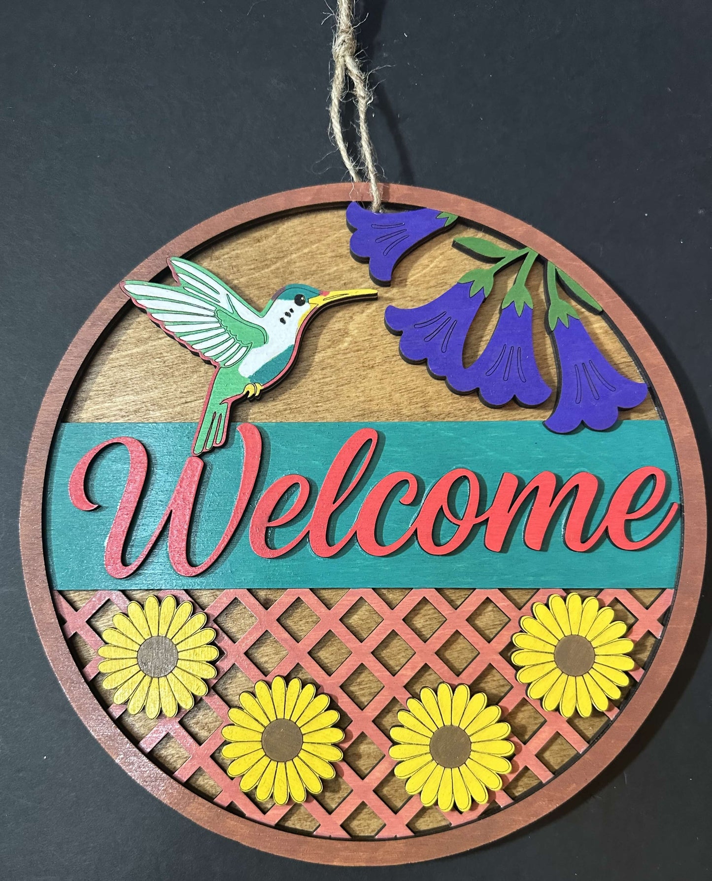 HUMMINGBIRD HOME DECOR SIGN... CRAFTS