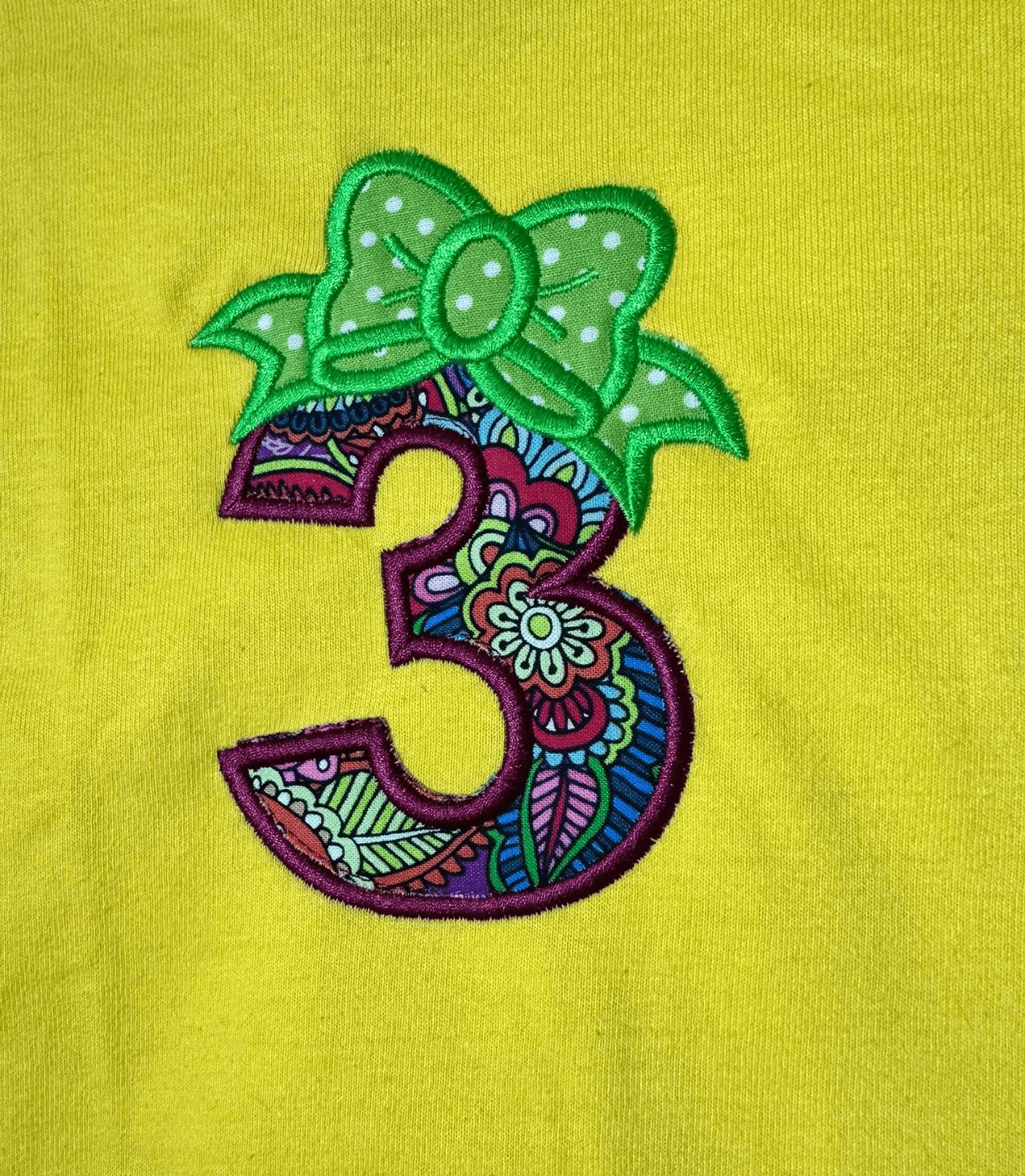 KIDS BIRTHDAY SHIRT ANY AGE... EMBROIDERY