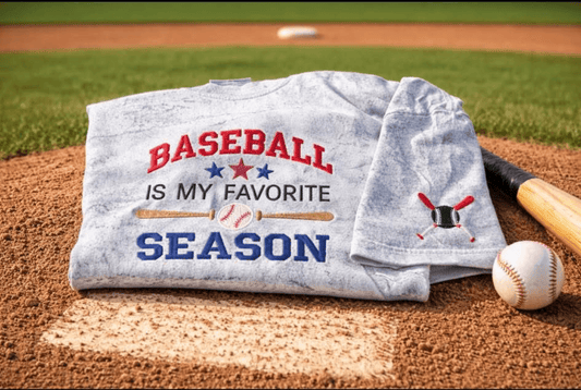 LOVE THE SPORT OF BASEBALL SEASON... EMBROIDERY