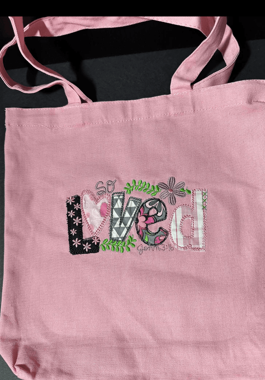MULTIPLE USE CARRY BAG... EMBROIDERY