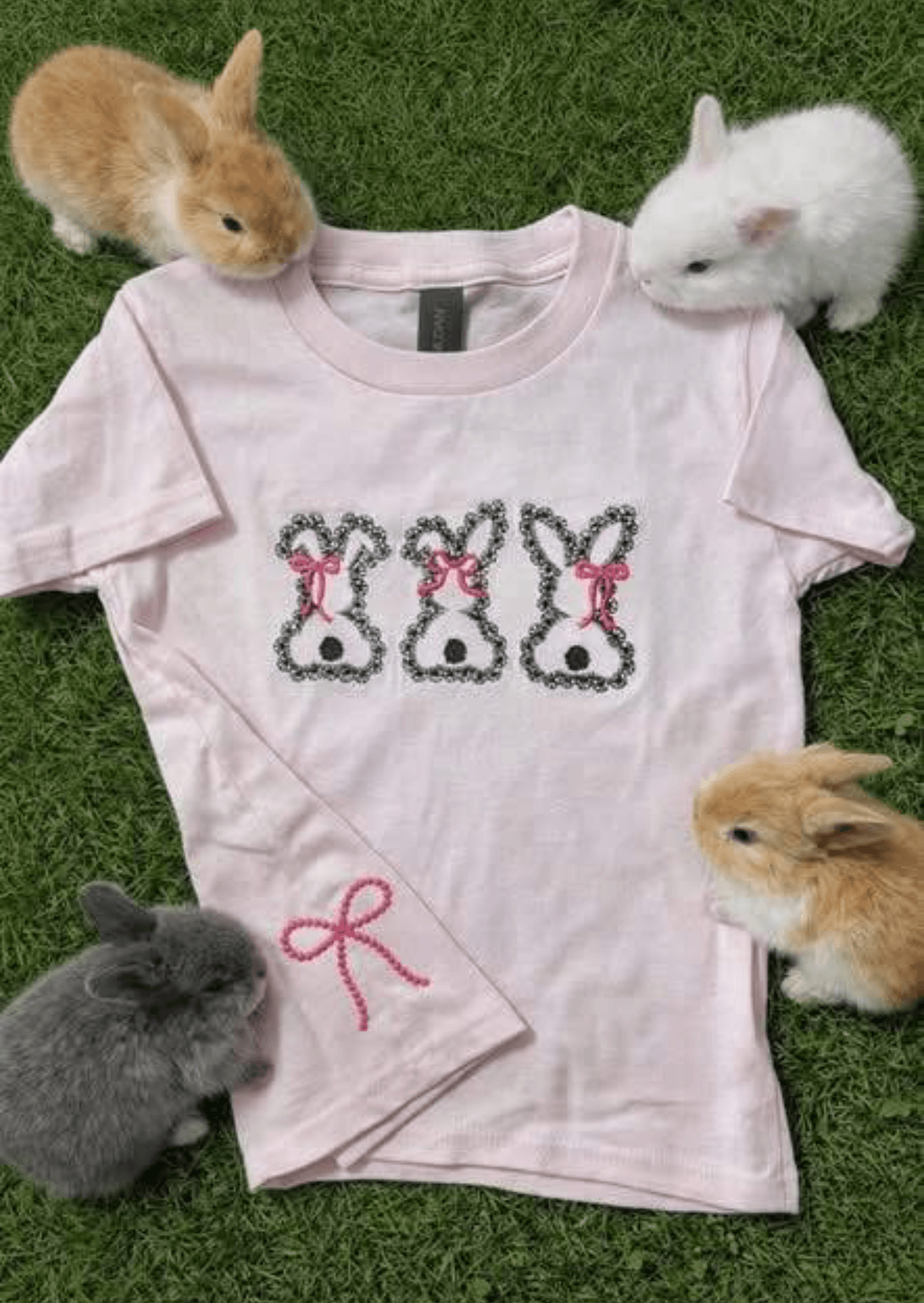 RABBIT TALES SHIRT... EMBROIDERY