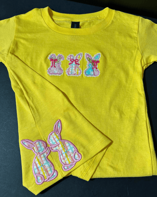 RABBIT TALES SHIRT... EMBROIDERY