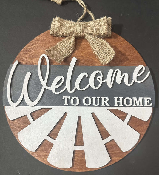 WINDMILL WELCOME SIGN... CRAFTS